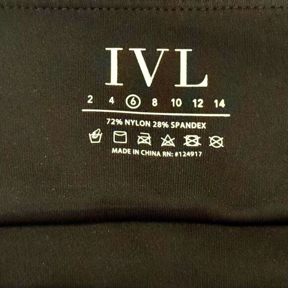 IVL Shimmer Retro Stripe Fully Lined Sports Bra With Adjustable Straps 6 - Picture 5 of 9